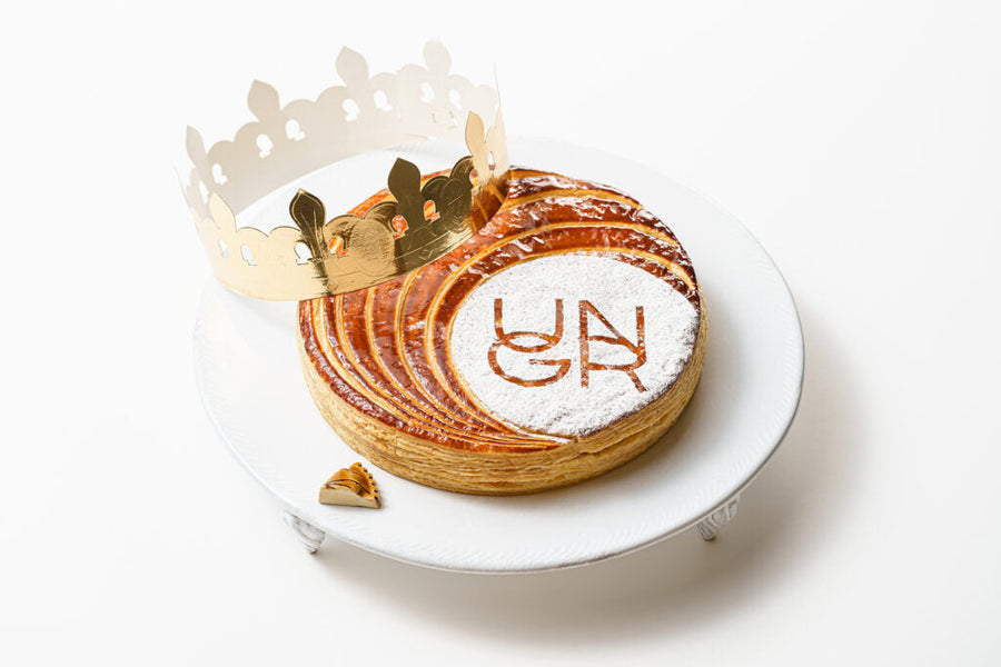 【UN GRAIN】新年を楽しく祝うフランスの伝統菓子 ガレット デ ロワ ナチュール 今年はデザインを一新して登場〜11月21日(木)からご予約受付開始〜