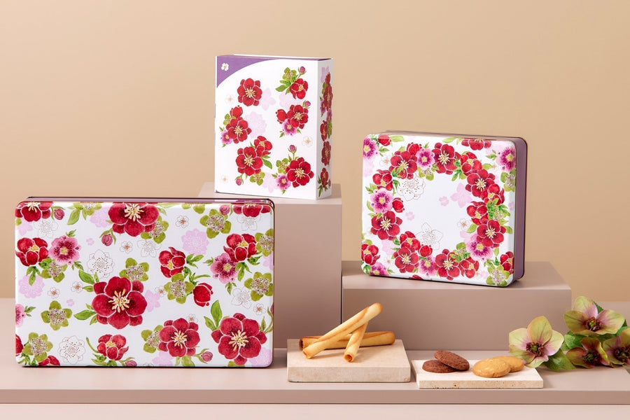 冬の贈りもの、自分へのごほうびに 艶やかなクリスマスローズが彩る「カドー ドゥ リベール」12月20日(土)発売