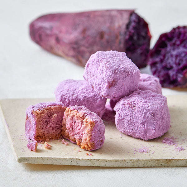 ビスキュイ キャレ 紫芋