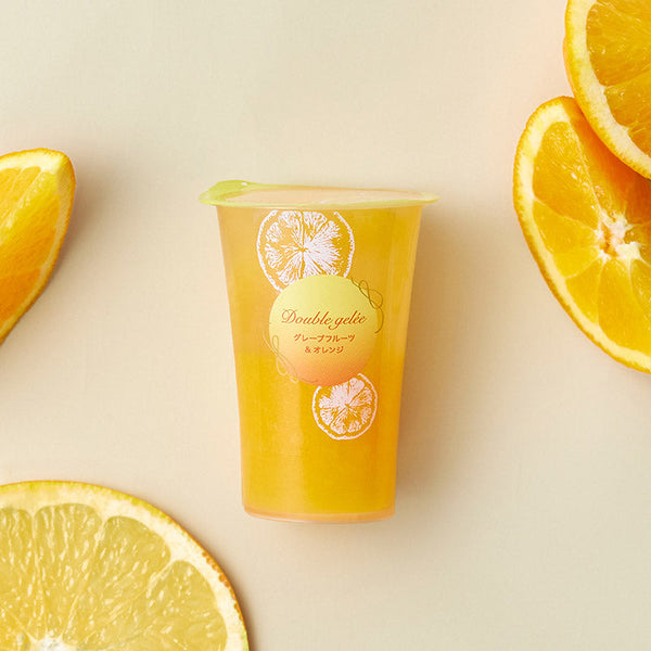 グレープフルーツ＆オレンジ（ドゥーブル ジュレ）