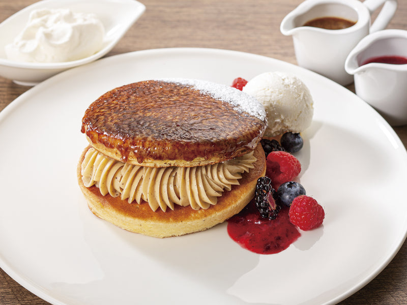 ブリュレ風パンケーキ