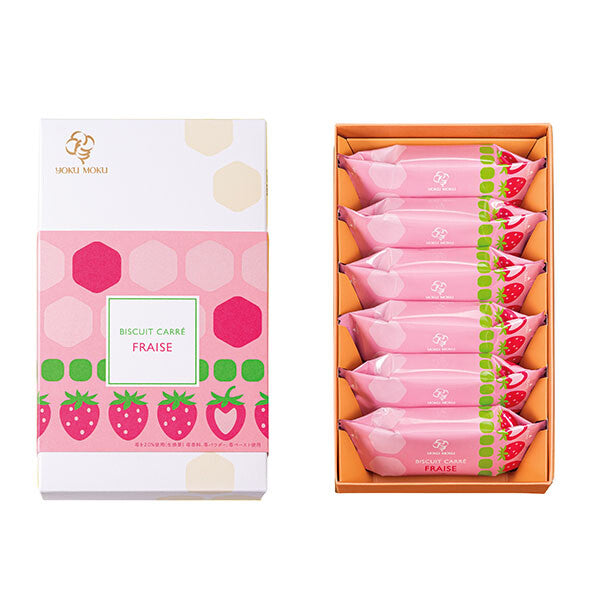 ビスキュイ キャレ フレーズ 6袋12個入