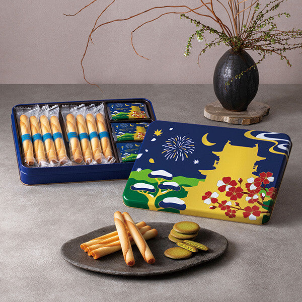 マッチャ ビスキュイ アソルティ-Japanese Scenery- 2種20本入