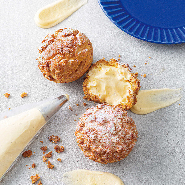 ヨックモックの手作りクッキーシュー