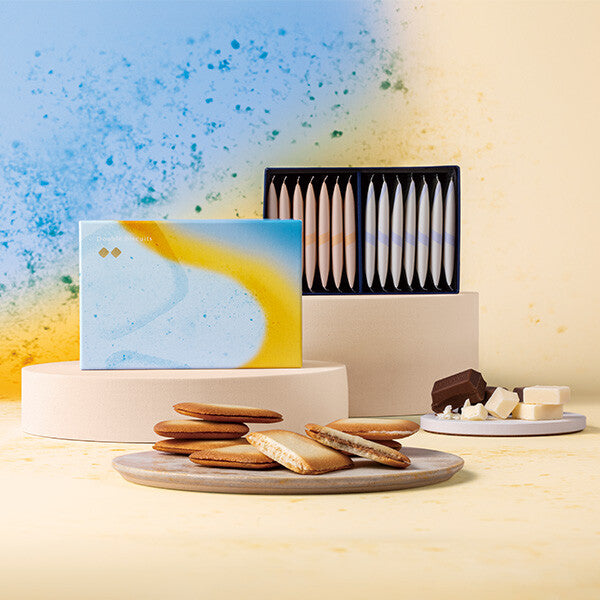 【2種 14枚入り】ドゥーブル ビスキュイ