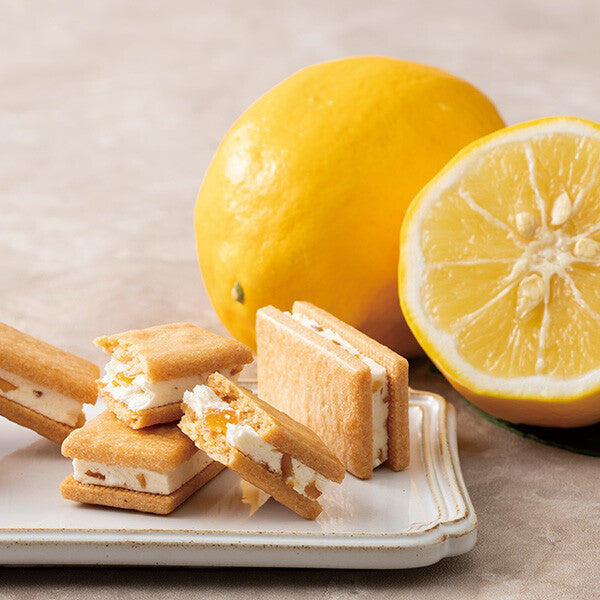 【8個入り】薫る八丈フルーツレモンのバターサンドクッキー