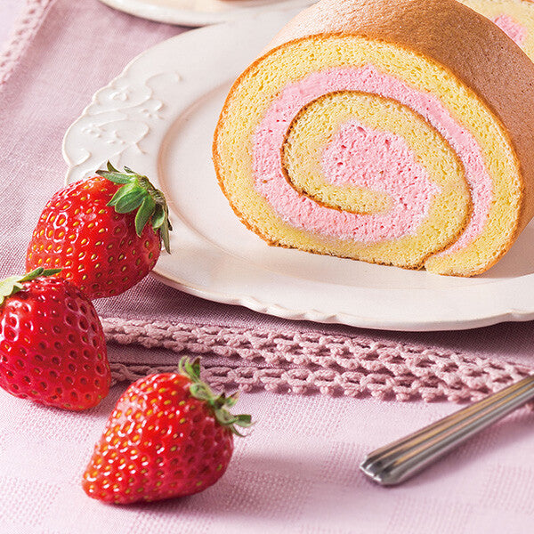 南青山ロール プレーン＆いちご（ハーフ＆ハーフ）