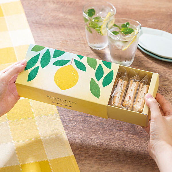 【8個入り】薫る八丈フルーツレモンのバターサンドクッキー