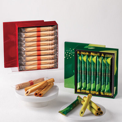 【食べ比べ】シガール オゥ マッチャ＆シガール オゥ ショコラ セット