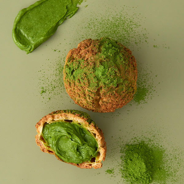 ヨックモックの手作りクッキーシュー MATCHA