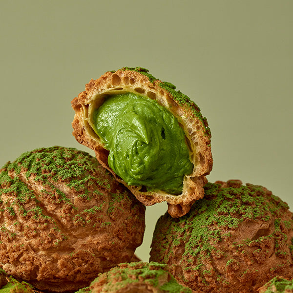 ヨックモックの手作りクッキーシュー MATCHA