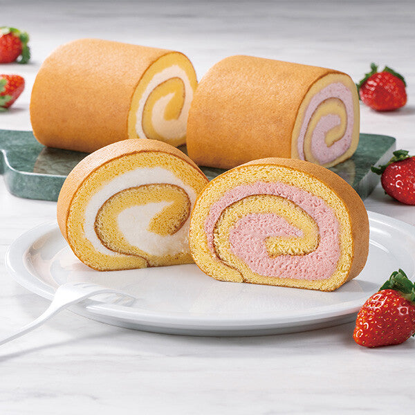 南青山ロール プレーン＆いちご（ハーフ＆ハーフ）