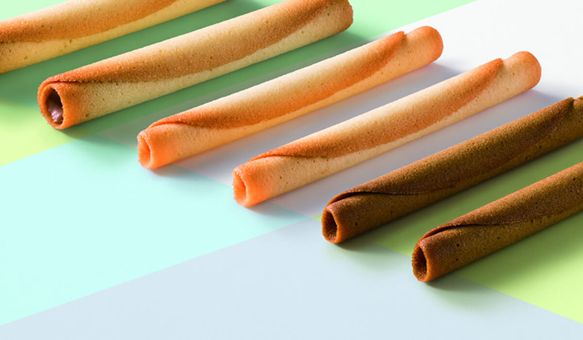 菓子は製造するものではなく、創造するもの