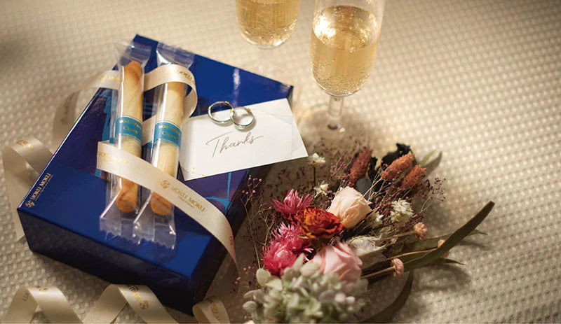 結婚祝いにはお菓子