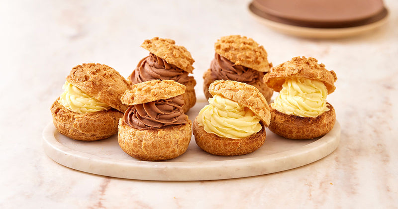 ヨックモックのおうちで手作りクッキーシュー