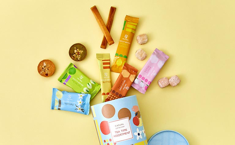 ３種のこだわり食感クッキー 夏限定 ティータイムアソート
