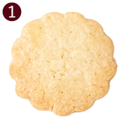 バニラが香るバターのクッキー