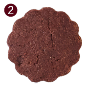 濃厚なチョコレートのクッキー