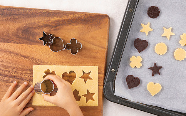 シート状のクッキー生地